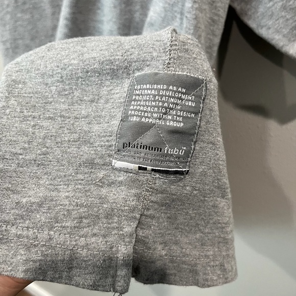 Platinum Fubu Vintage Harlem Globetrotters T-Shirt Grey X-Large - Picture 5 of 11